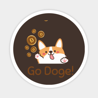 Go Dogecoin Magnet